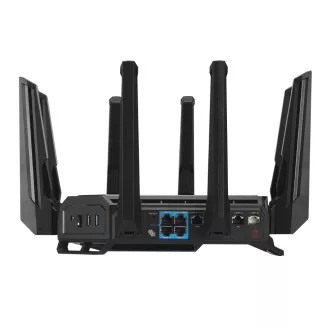 ASUS Gaming Router ROG Rapture GT-BE19000, 3-Wege WiFi7 Router, 2x WAN, 4x LAN, AiMesh