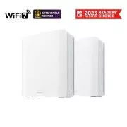 ASUS ZenWifi BT8 2er-Pack, WiFi7 Extendable Router, AiMesh, 1x WAN, 3x LAN, 1x 3.0
