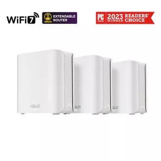 ASUS ZenWifi BD4 3er-Pack, WiFi7 Erweiterbarer Router, AiMesh, 2x WAN/LAN ASUS ZenWifi BD4 3er-Pack, WiFi7 Erweiterbarer Router, AiMesh, 2x WAN/LAN