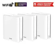 ASUS ZenWifi BQ16 3er-Pack, WiFi7 Extendable Router, AiMesh, 2x WAN/LAN, 3x LAN, 1x USB 3.0