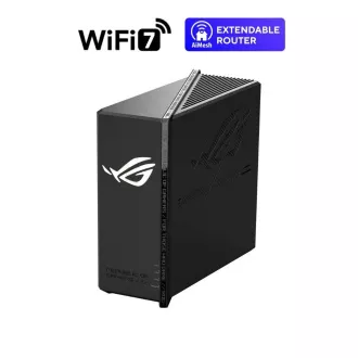 ASUS Gaming Router ROG Strix GS-BE18000, 3-Wege WiFi7 Router, 1x WAN, 7x LAN, AiMesh ASUS Gaming Router ROG Strix GS-BE18000, 3-Wege WiFi7 Router, 1x WAN, 7x LAN, AiMesh