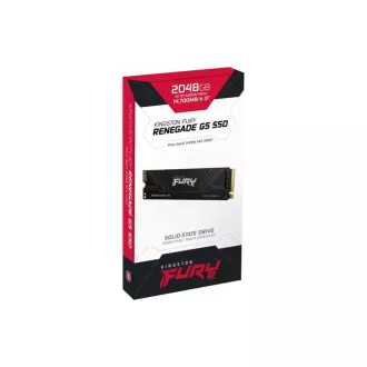Kingston FURY RENEGADE G5 2TB M.2 2280 NVMe PCIe 5.0 SSD (R 14700MB/s; W 14000MB/s)