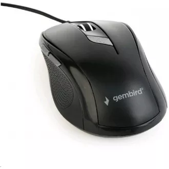GEMBIRD Maus MUS-6B-01, USB, schwarz