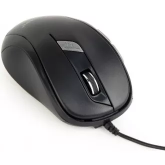 GEMBIRD Maus MUS-6B-01, USB, schwarz
