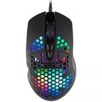 C-TECH Gaming-Maus Scarab, 7200 DPI, RGB-Hintergrundbeleuchtung, USB