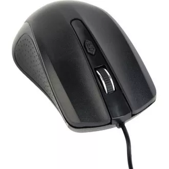 GEMBIRD Maus MUS-4B-01, kabelgebunden, optisch, 1200 dpi, USB, schwarz