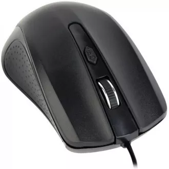 GEMBIRD Maus MUS-4B-01, kabelgebunden, optisch, 1200 dpi, USB, schwarz