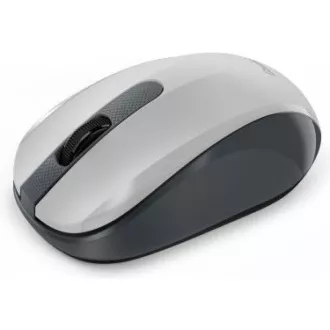 GENIUS Maus NX-8008S/ 1200 dpi/ kabellos/ geräuschlos/ BlueEye-Sensor/ weiß/ grau