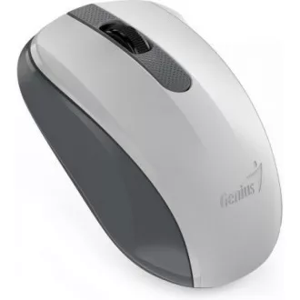 GENIUS Maus NX-8008S/ 1200 dpi/ kabellos/ geräuschlos/ BlueEye-Sensor/ weiß/ grau
