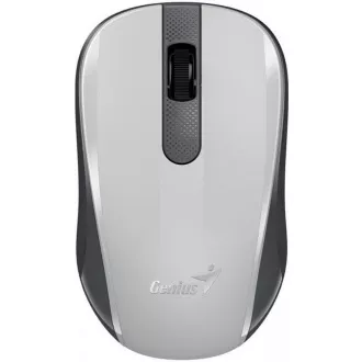 GENIUS Maus NX-8008S/ 1200 dpi/ kabellos/ geräuschlos/ BlueEye-Sensor/ weiß/ grau