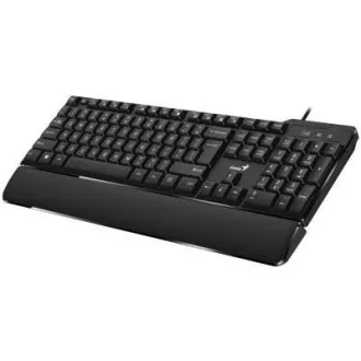 GENIUS Tastatur KB-100XP, verkabelt, Ergo-Matte, USB, CZ SK-Layout GENIUS Tastatur KB-100XP, verkabelt, Ergo-Matte, USB, CZ SK-Layout