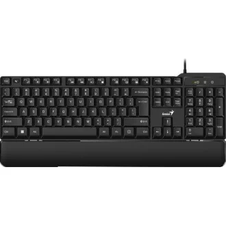 GENIUS Tastatur KB-100XP, verkabelt, Ergo-Matte, USB, CZ SK-Layout GENIUS Tastatur KB-100XP, verkabelt, Ergo-Matte, USB, CZ SK-Layout