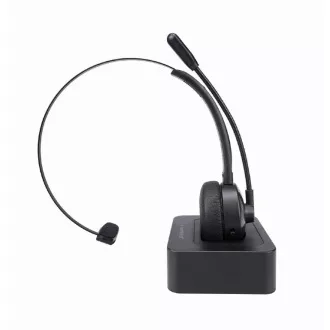 GEMBIRD Headset BTHS-M-01, geeignet für Callcenter, Mikrofon, Bluetooth, schwarz GEMBIRD Headset BTHS-M-01, geeignet für Callcenter, Mikrofon, Bluetooth, schwarz
