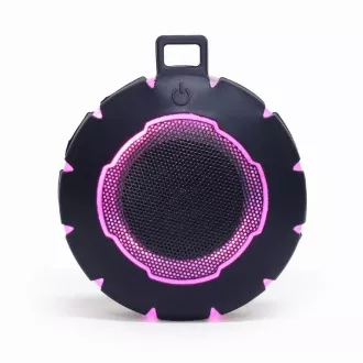 GEMBIRD Lautsprecher SPK-BTOD-01, Outdoor, Bluetooth, 3W, RGB LED Hintergrundbeleuchtung, schwarz GEMBIRD Lautsprecher SPK-BTOD-01, Outdoor, Bluetooth, 3W, RGB LED Hintergrundbeleuchtung, schwarz