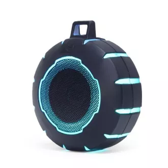 GEMBIRD Lautsprecher SPK-BTOD-01, Outdoor, Bluetooth, 3W, RGB LED Hintergrundbeleuchtung, schwarz GEMBIRD Lautsprecher SPK-BTOD-01, Outdoor, Bluetooth, 3W, RGB LED Hintergrundbeleuchtung, schwarz