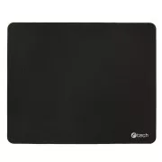 C-TECH Mauspad MP-03BK, Textil, 220x180mm, schwarz