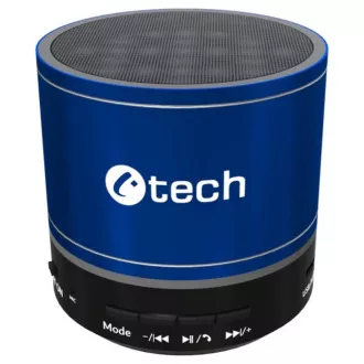 C-TECH Lautsprecher SPK-08L, bluetooth, blau