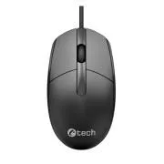 C-TECH Maus WM-10, USB, Schwarz