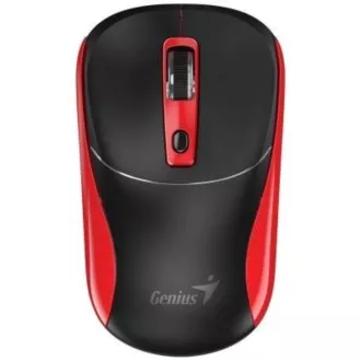 GENIUS Maus NX-7123/ 1200 dpi/ kabellos/ Copilot/ schwarz/ rot