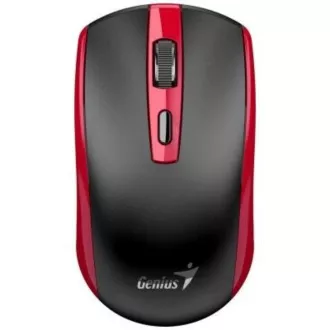 GENIUS Maus ECO-8150/ 1200 dpi/ kabellos/ wiederaufladbar/ Copilot/ schwarz/ rot