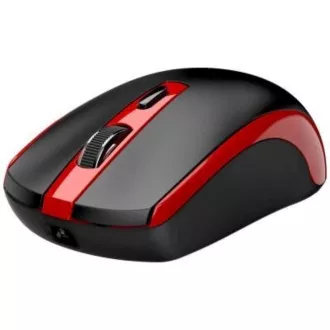 GENIUS Maus ECO-8150/ 1200 dpi/ kabellos/ wiederaufladbar/ Copilot/ schwarz/ rot