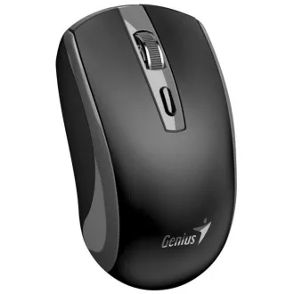 GENIUS Maus ECO-8150/ 1200 dpi/ kabellos/ wiederaufladbar/ Copilot/ schwarz/grau