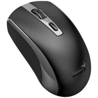 GENIUS Maus ECO-8150/ 1200 dpi/ kabellos/ wiederaufladbar/ Copilot/ schwarz/grau