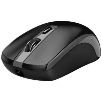 GENIUS Maus ECO-8150/ 1200 dpi/ kabellos/ wiederaufladbar/ Copilot/ schwarz/grau