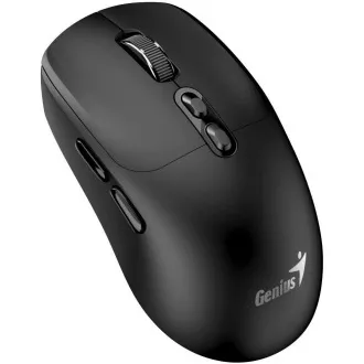 GENIUS Maus NX-8080S BT/ Dual Bluetooth   2, 4GHz/ 1600 dpi/ Copilot/ kabellos/ geräuschlos/ schwarz