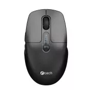 C-TECH Maus WLM-13, Kabellos, Schwarz
