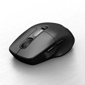 C-TECH Maus WLM-13, Kabellos, Schwarz