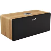 GENIUS Lautsprecher SP-HF505BT, BT, 3,5mm Klinke, 20W, helles Holz