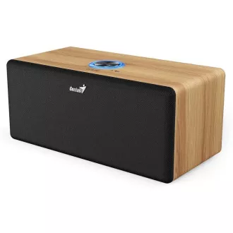 GENIUS Lautsprecher SP-HF505BT, BT, 3,5mm Klinke, 20W, helles Holz