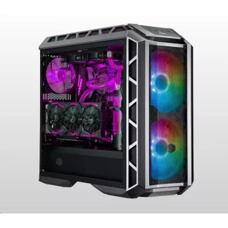 Cooler Master Gehäuse MasterCase H500P Mesh ARGB, E-ATX, Mid Tower, grau, ohne Netzteil Cooler Master Gehäuse MasterCase H500P Mesh ARGB, E-ATX, Mid Tower, grau, ohne Netzteil