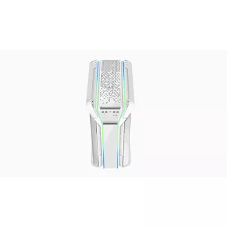 Cooler Master Gehäuse Cosmos C700M, E-ATX, ohne Netzteil, transparente Seitenwand, weiß
