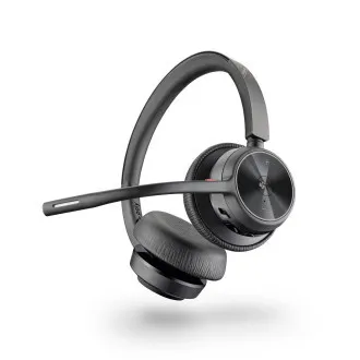 Poly Voyager 4320 MS Teams schnurloses Headset, BT700 USB-A/C-Adapter, Stereo