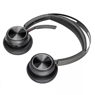 Poly Voyager Focus 2 schnurloses Headset, USB-A/C-Adapter, Stereo