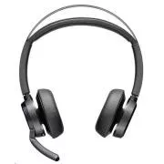 Poly Voyager Focus 2 MS Teams mit Ladestation, USB-A/C-Adapter, Stereo