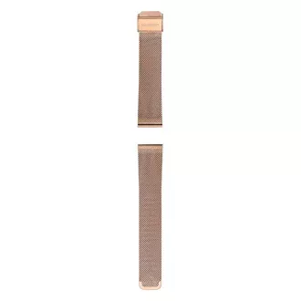 Garett Universalarmband 18 mm, Metall roségold, Masche Typ roségold