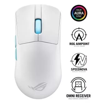 ASUS Maus ROG Harpe Ace Aim Lab Edition, Bluetooth, weiß