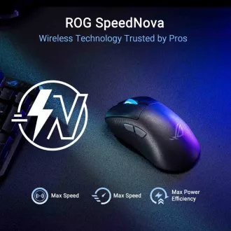 ASUS Maus ROG Keris II Ace, kabellose Gaming-Maus, schwarz