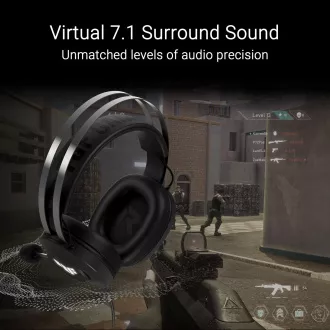 ASUS Headset TUF Gaming H1 GEN II, Kabelgebundenes Gaming-Headset, Schwarz