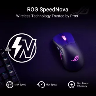 ASUS Maus ROG Keris II Origin, kabellose Gaming-Maus, schwarz