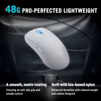 ASUS Gaming-Maus ROG Harpe II Ace, Drahtlos, Weiß