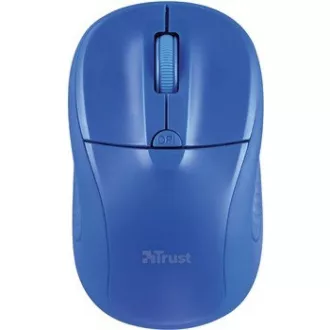 TRUST Maus PRIMO WIRELESS MOUSE MATT BLUE, USB, kabellos TRUST Maus PRIMO WIRELESS MOUSE MATT BLUE, USB, kabellos