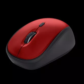 TRUST Yvi  Kabellose Maus Eco Rot, rot
