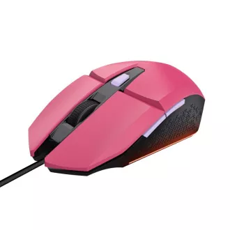 TRUST Maus GXT 109P FELOX Gaming Maus, optisch, USB, rosa