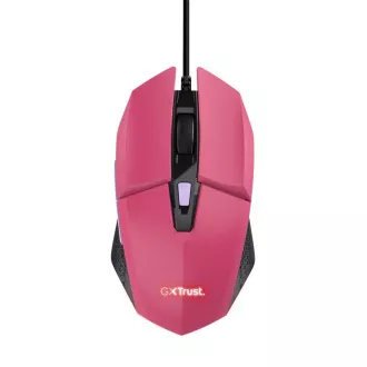 TRUST Maus GXT 109P FELOX Gaming Maus, optisch, USB, rosa