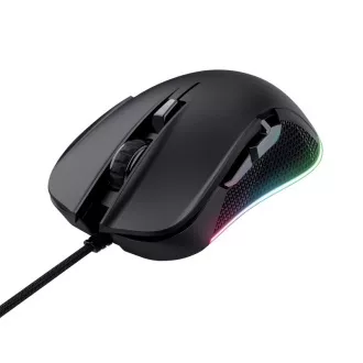 TRUST GXT 922 YBAR Gaming-Maus, optisch, USB, schwarz