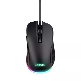 TRUST GXT 922 YBAR Gaming-Maus, optisch, USB, schwarz